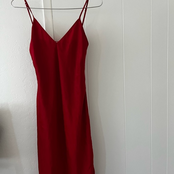 Aritzia Wilfred Christine Dress, Red Goji Berry, XS - Picture 5 of 7